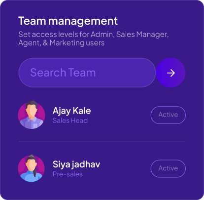 Abstract ONE team management